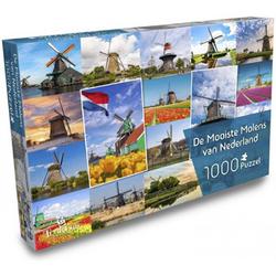 De Mooiste Molens van Nederland Puzzel - 1000 stukjes